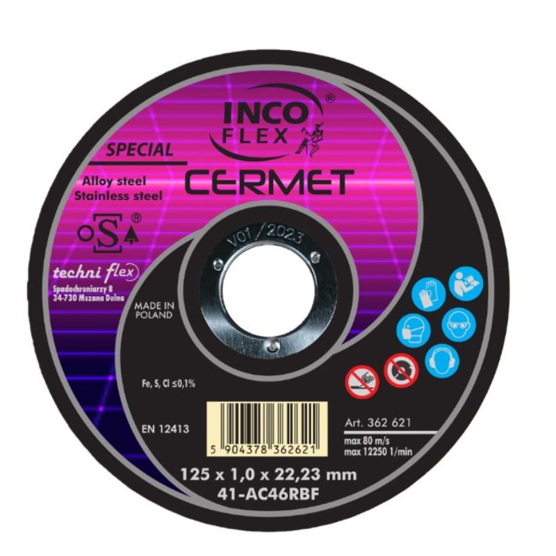 Disques à tronçonner CERMET
