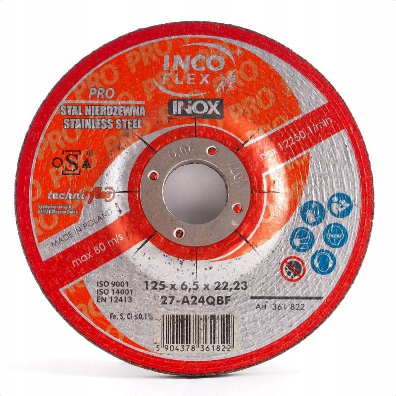 Disque à ébarber INOX PRO