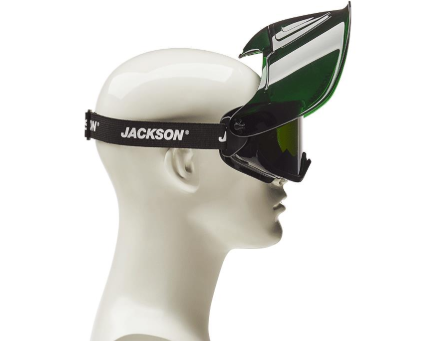 JACKSON Lunettes de sécurité GPL550, verres teintés antibuée, teinte 5 IR – Image 2
